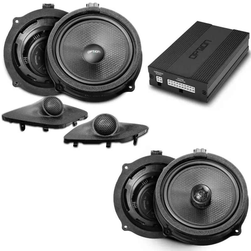 OPTION SET-245 – Système audio DSP + Haut-parleurs avant et arrière pour Hyundai i30 PD (2017–2020)
