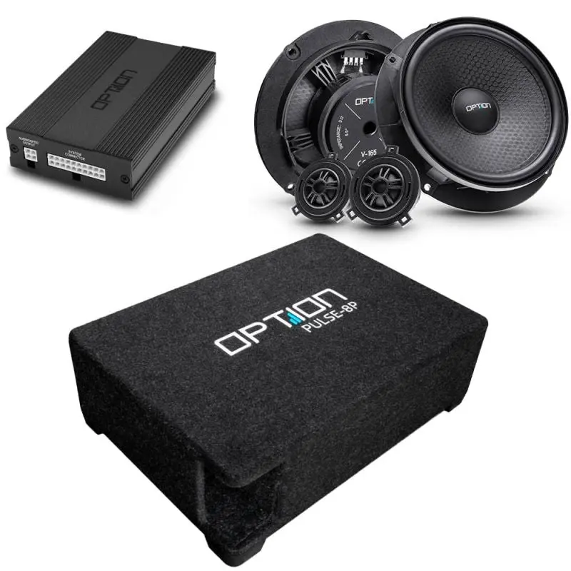 OPTION SET-229 – Système audio pour VW T-Roc Cabriolet (Beats) – DSP6 + Subwoofer