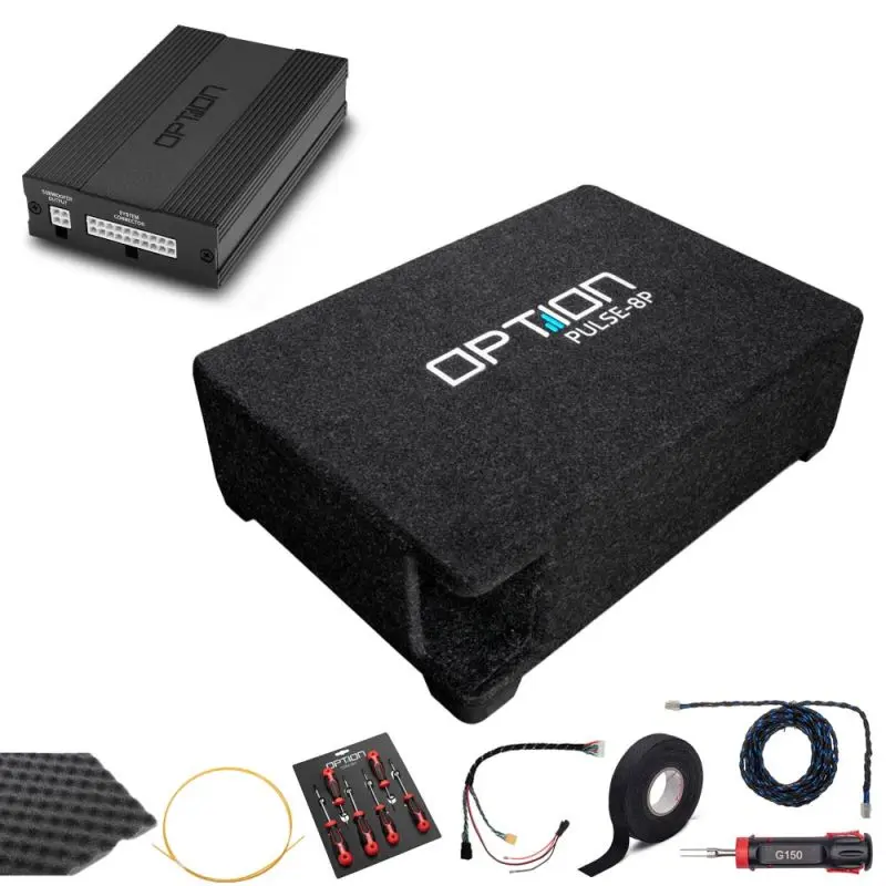 OPTION SET-227 — Système audio pour VW Crafter 2 / MAN TGE | V4 | DSP6 + Subwoofer | Plug & Play