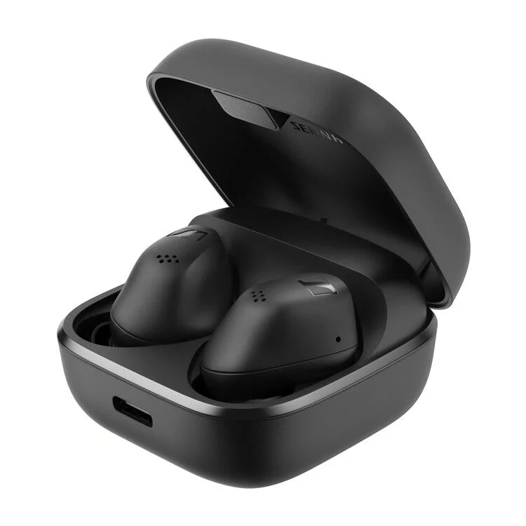 Sennheiser Accentum True Wireless | Écouteurs intra-auriculaires - Sans fil - Réduction active du bruit - Noir