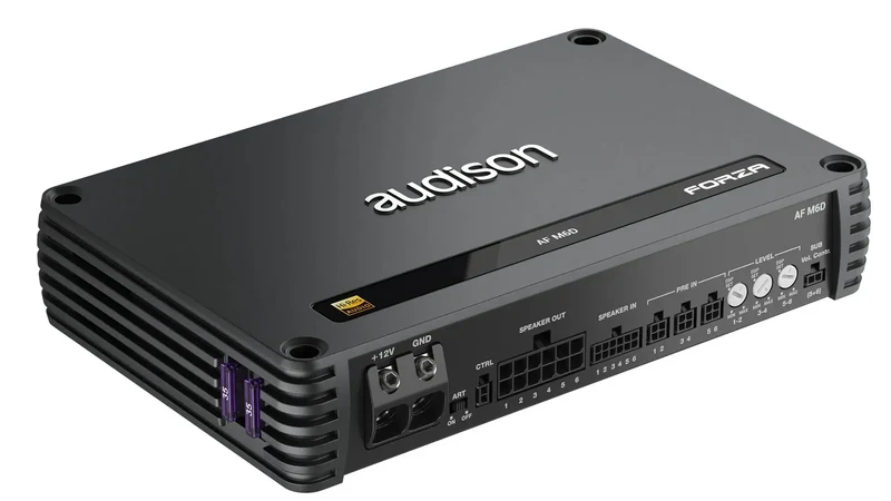 AUDISON AF M6D – Amplificateur 6 canaux Classe D – 1320 W RMS @2Ω