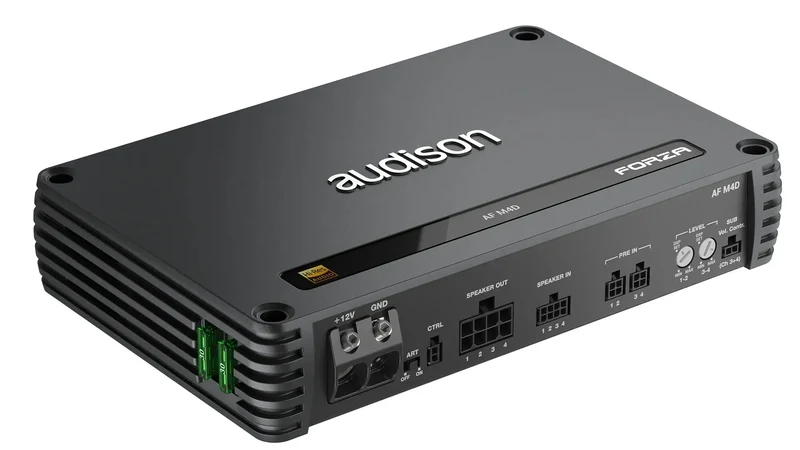 AUDISON AF M4D – Amplificateur 4 canaux Classe D – 1040 W RMS @2Ω