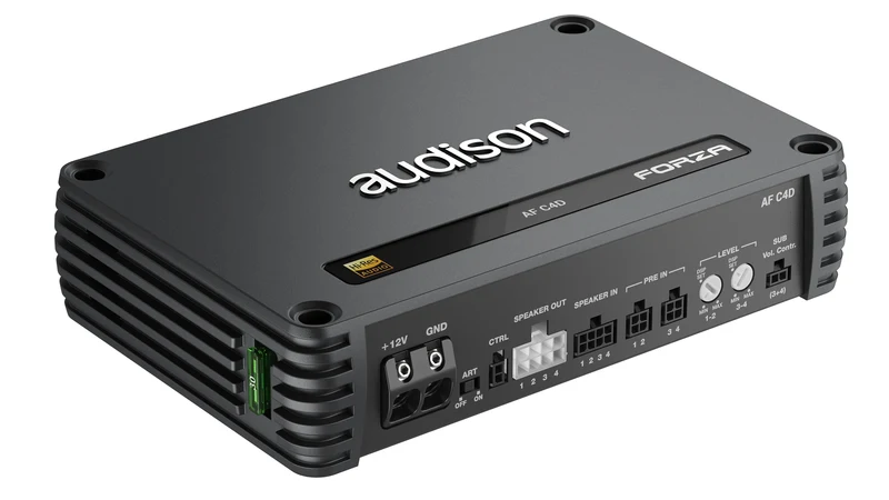 AUDISON AF C4D – Amplificateur 4 canaux Classe D – 600 W RMS