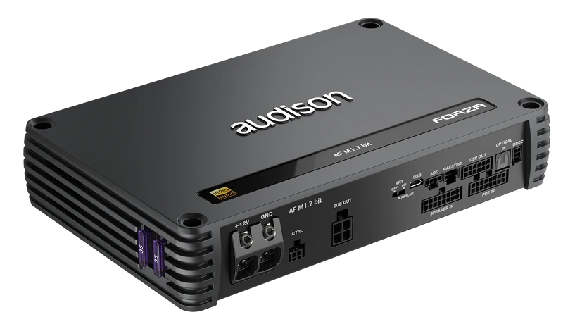 AUDISON AF M1.7 bit – DSP Amplifier | 1200 W | 1 canal Classe D + DSP 7 canaux