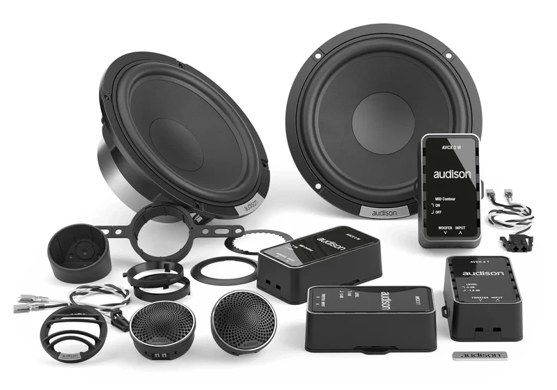 AUDISON AVK 6 S II – Kit 2 Voies Séparées – 250 W Peak Power – 165 mm (6.5") – 4 Ohm