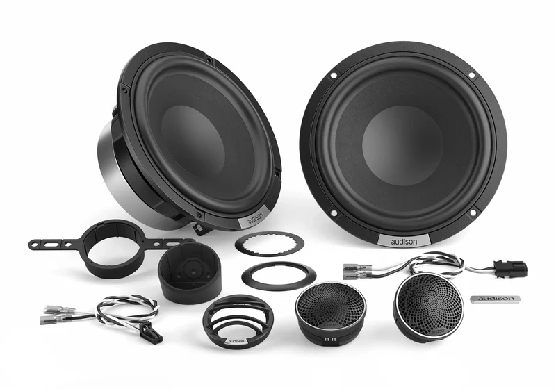 AUDISON AVK 6A P II – Kit 2 voies séparées – 300 W Peak – 4 Ohm