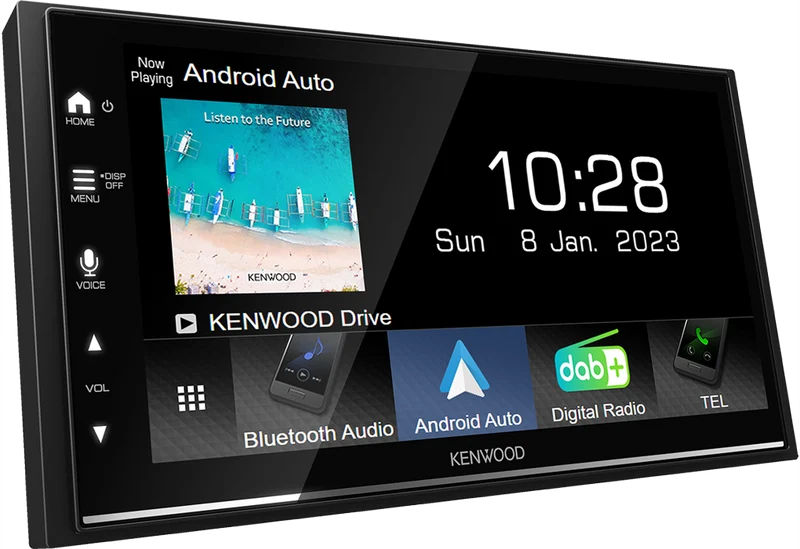 KENWOOD DMX7722DABS - Autoradio 2 DIN avec DAB+ CarPlay & Android Auto sans fil