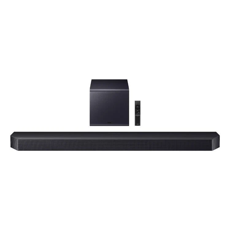 Samsung HW-Q900F | Barre de son - 7.1.2 canaux - Dolby ATMOS - Caisson de graves sans fil - 546W - Q-Symphony - Noir