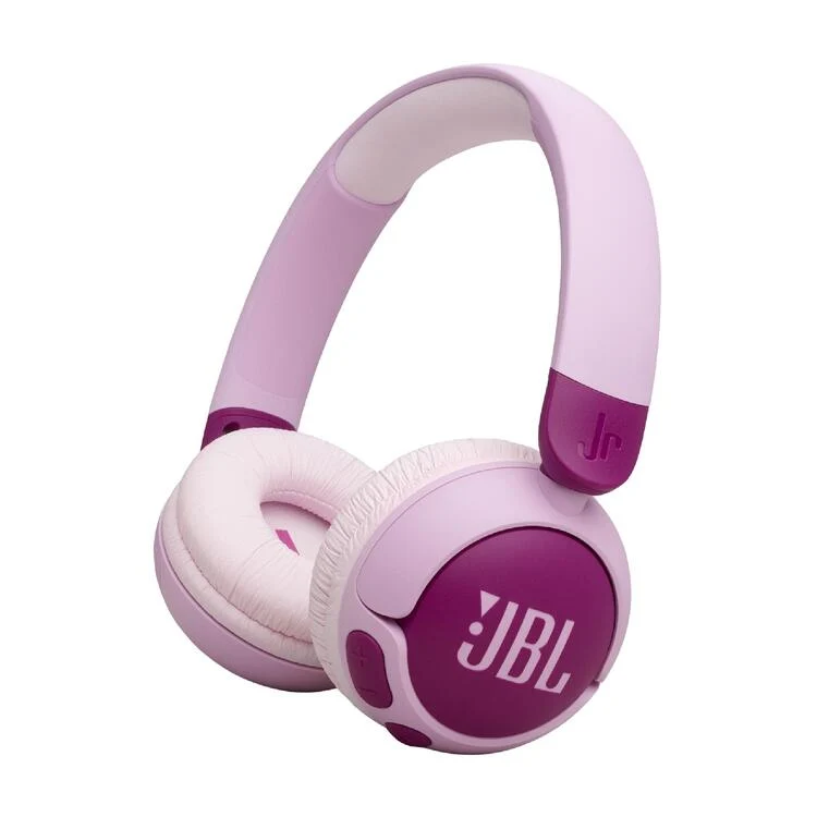 JBL JR 320BT | Écouteurs sans fil circum-auriculaires pour enfant - Bluetooth - JBL Safe Sound - Microphone - Mauve