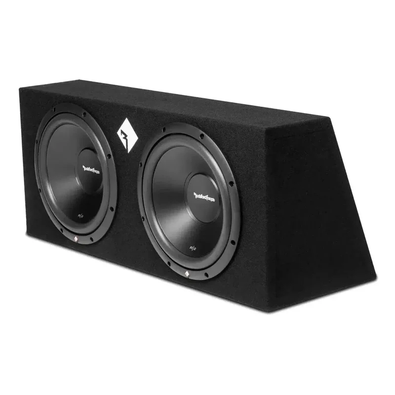 ROCKFORD R2-2X12 – Caisson Subwoofer 2x12" – 500W RMS – Clos – 2 Ohms