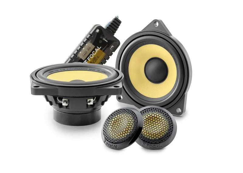 FOCAL IS BMW 100K – Kit 2 Voies Séparées 100 mm – Série K2 Power – Plug & Play BMW