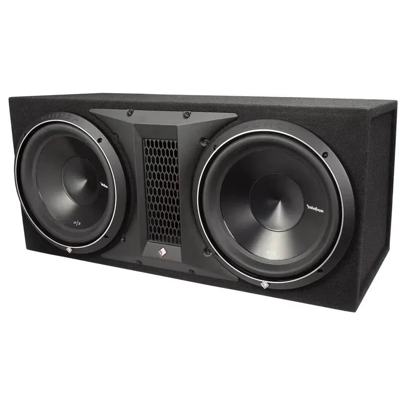 ROCKFORD P3-2X12 – Subwoofer double 12" Punch P3 – 1200W RMS – 1 Ohm