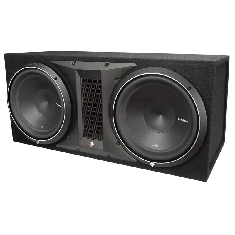 ROCKFORD P2-2X10 – Caisson Subwoofer Double – 10" – 600W RMS – 1 Ohm