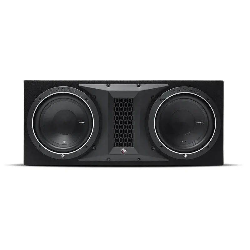 ROCKFORD P1-2X10 – Caisson Double Subwoofer – 2x10" – 500W RMS – 2 Ohms