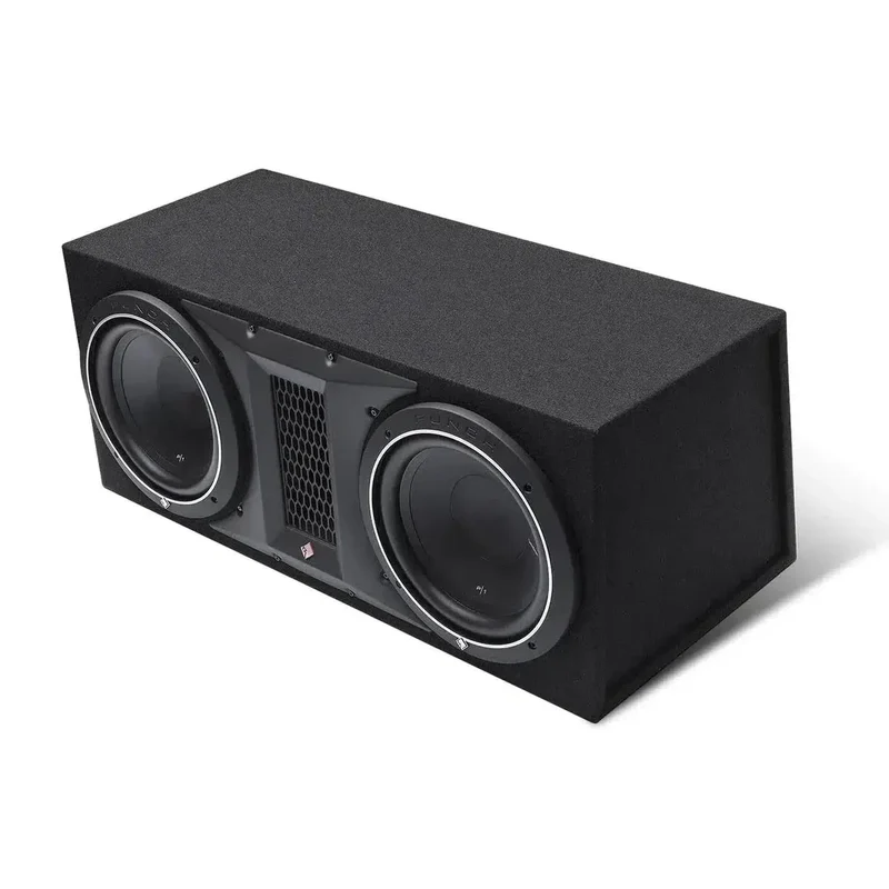 ROCKFORD P1-2X12 – Caisson Double Subwoofer – 2x12" – 500W RMS – 2 Ohms