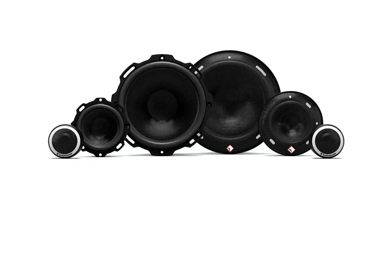 ROCKFORD T4653-S – Kit 3 voies 16,5 cm – 125/150W RMS – Installation active