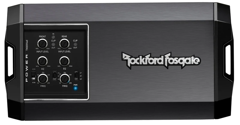 ROCKFORD T400X4ad - Amplificateur 4 canaux ultra-compact Classe AD