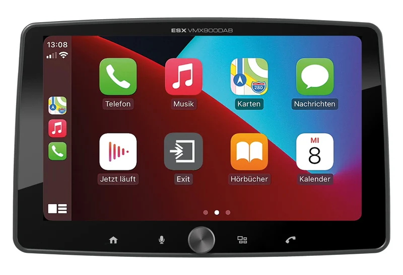 ESX VMX900DAB – Autoradio 1 DIN avec Écran Tactile 9” et CarPlay / Android Auto Sans Fil