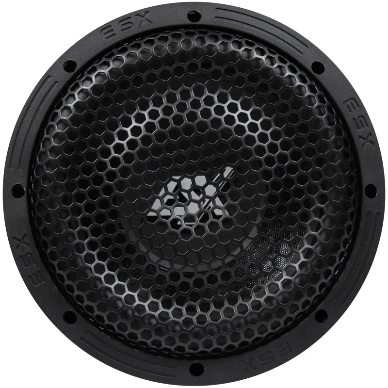 ESX SXE8D2 – Subwoofer 20 cm (8") DVC 2x2 Ohms avec Grille de Protection