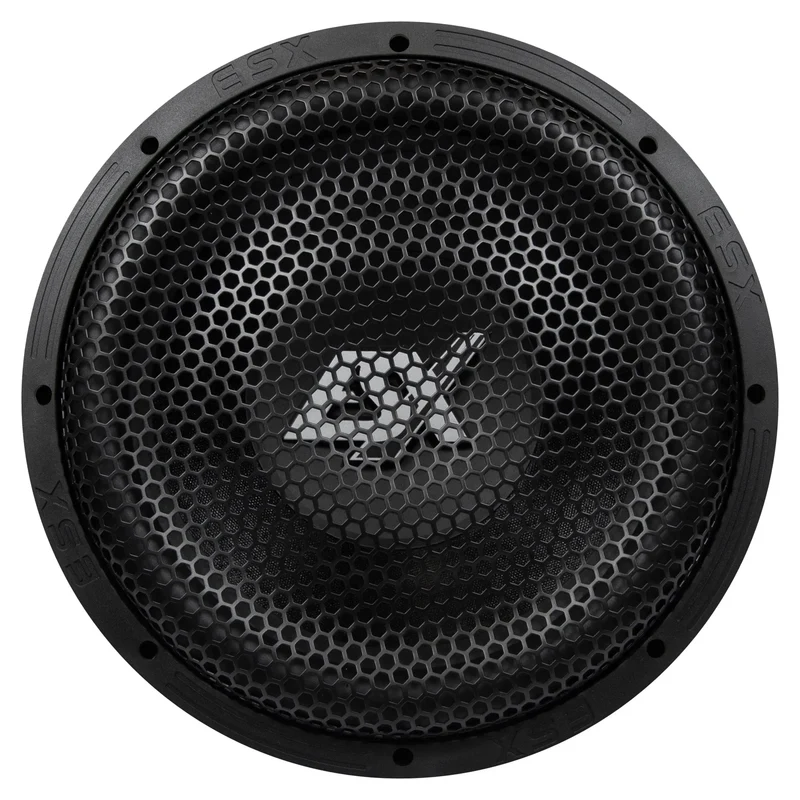 ESX SXE12D2 – Subwoofer 30 cm (12") DVC 2x2 Ohms avec Grille de Protection Incluse