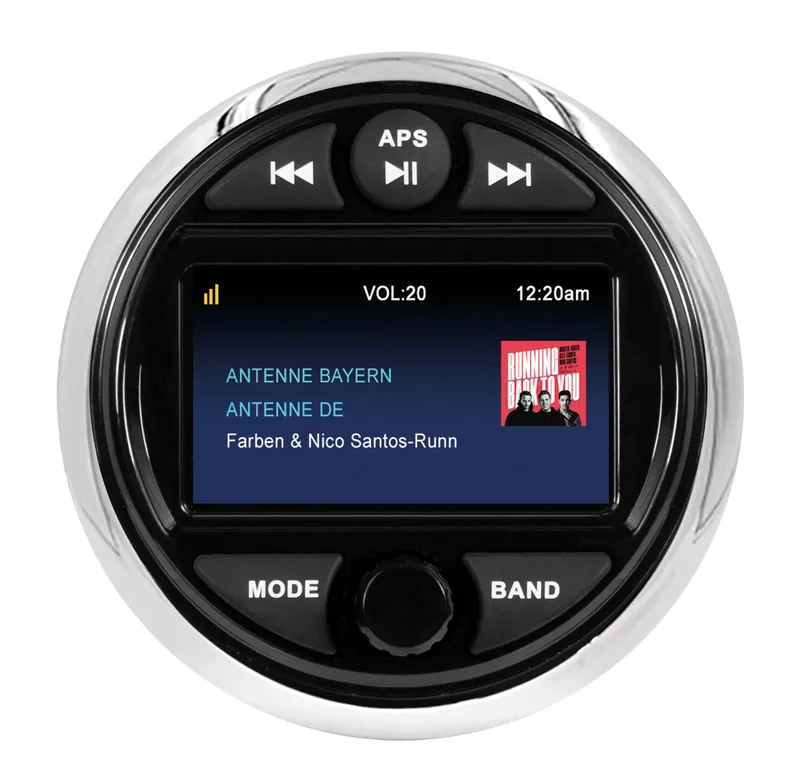 ESX VMR301 - Marine Media Receiver avec écran couleur 7,5 cm