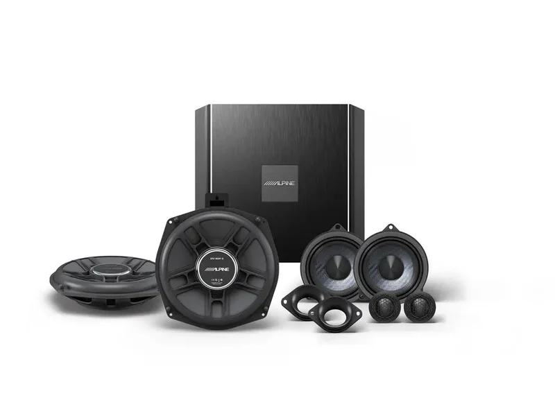 ALPINE SPC-2045ABMW-HR - Système Audio Haut de Gamme pour BMW