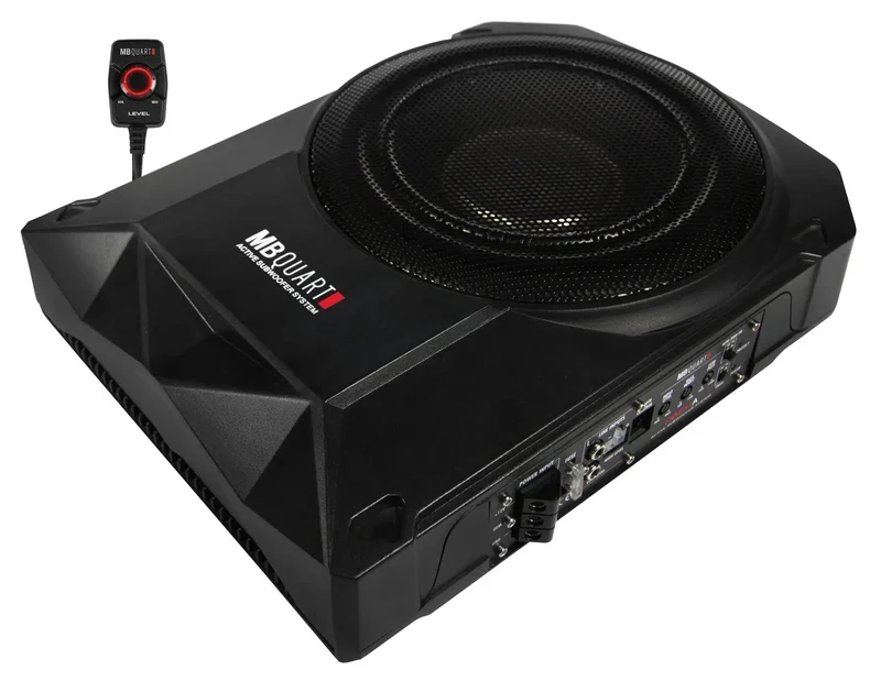 MB QUART QB251A - Subwoofer Actif 25 cm 150 Watts RMS Ultra-Compact