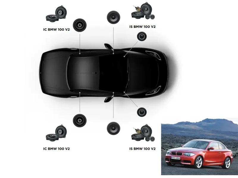 Pack Focal Inside BMW Série 1 E82 Coupé – ACOUSTIC 6.0