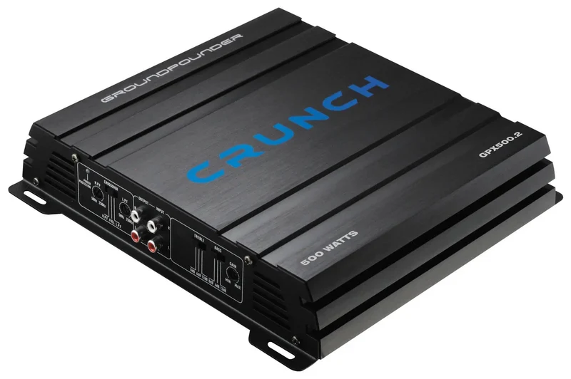 CRUNCH GPX500.2 – Amplificateur 2 canaux compact et puissant