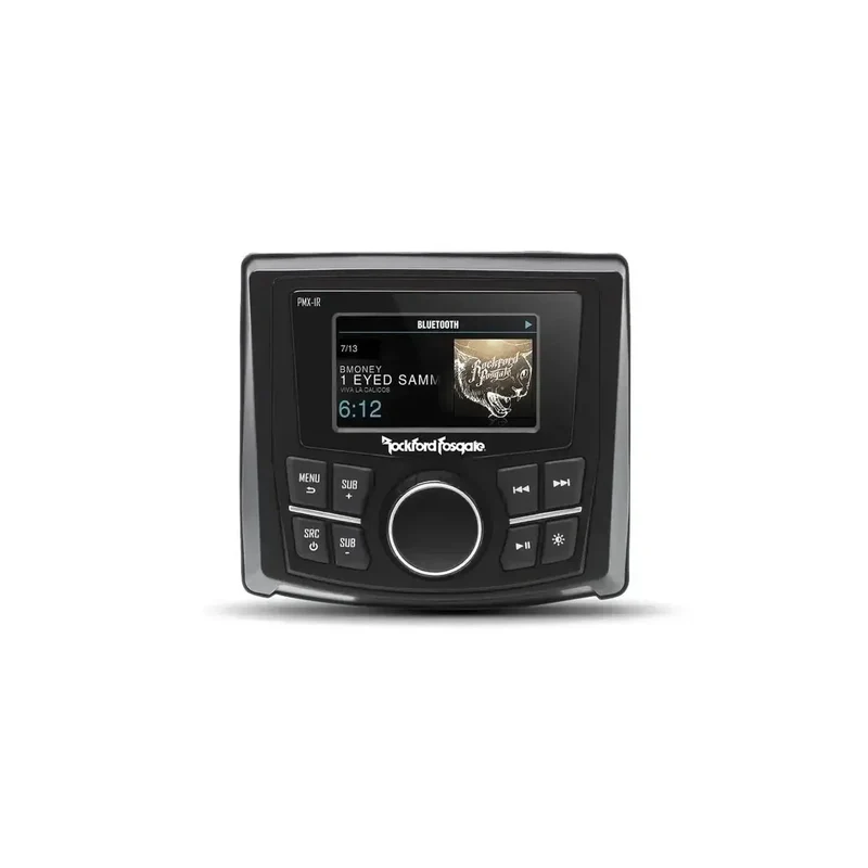 ROCKFORD PMX-1R – Télécommande filaire couleur – 2,7” – Jusqu’à 30 m de portée
