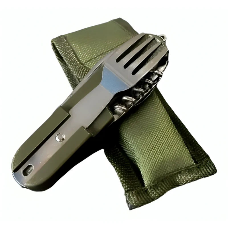 Miomu Cubiertos 7 en 1 Portátil para Camping