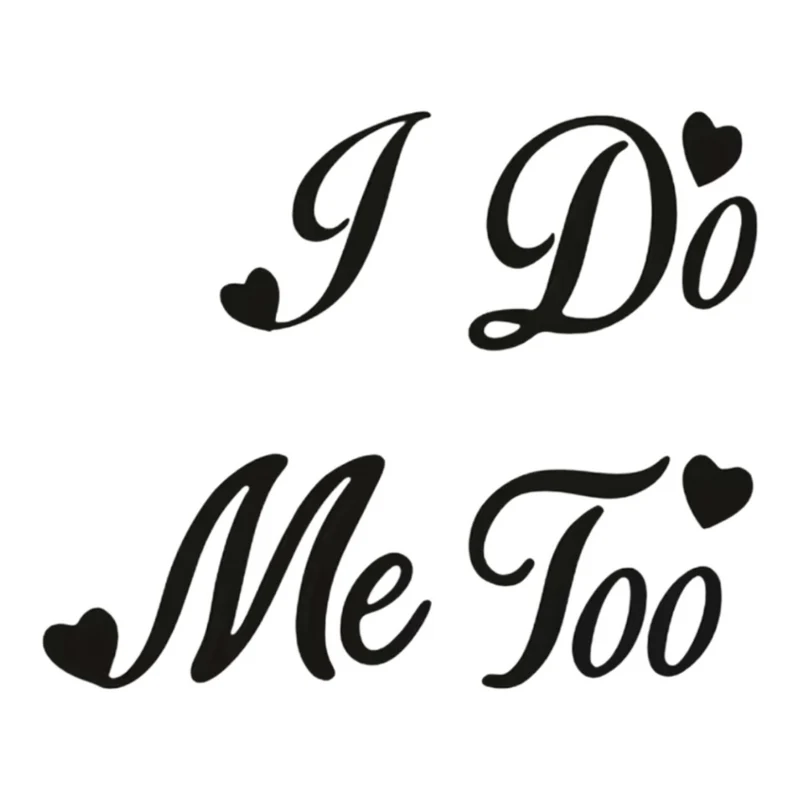 Miomu Set de Stickers “I Do / Me Too”