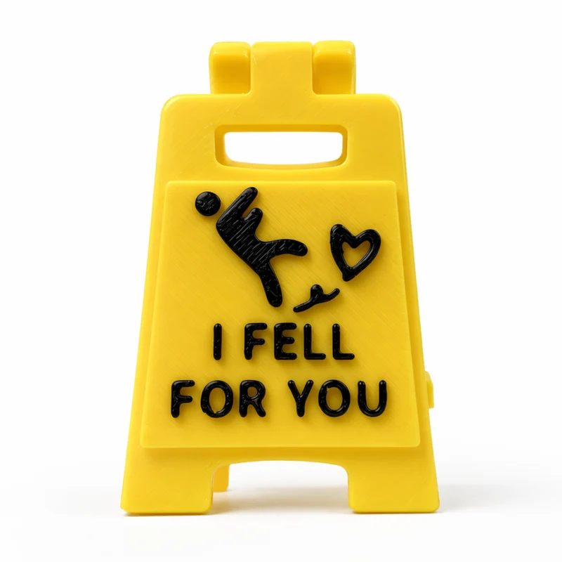 Miomu Letrero Decorativo de Amor, “I Fell For You”