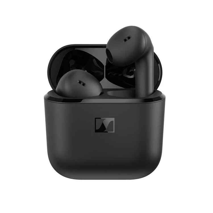 Sennheiser Accentum Open TW | Écouteurs intra-auriculaires - Sans fil - Conception ouverte pour conscience environnementale - Noir
