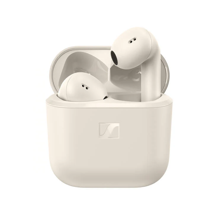 Sennheiser Accentum Open TW | Écouteurs intra-auriculaires - Sans fil - Conception ouverte pour conscience environnementale - Crème