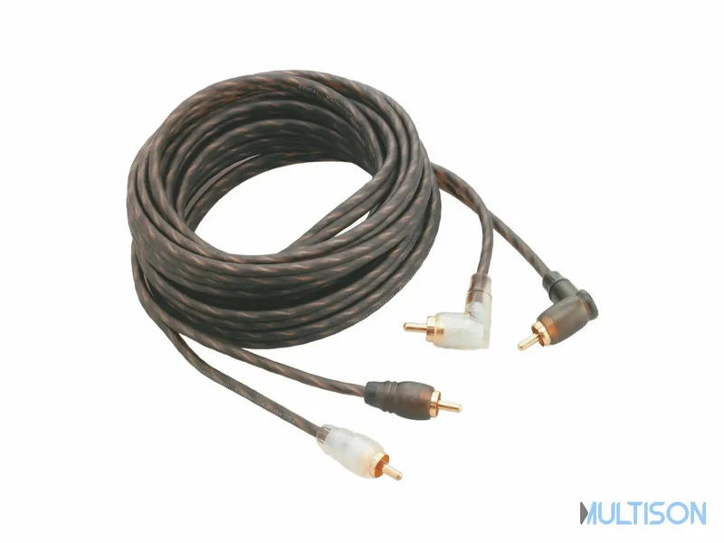 Focal PR5 - Câble RCA haute performance 5 m avec prises coudées