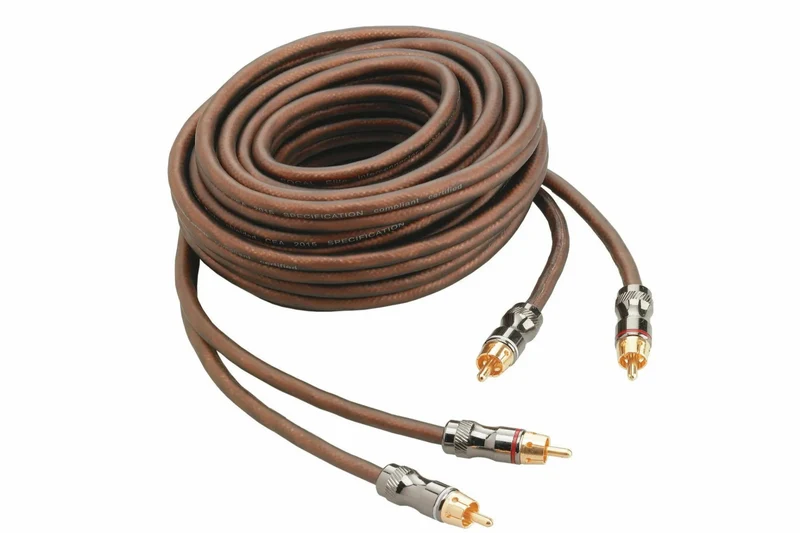 Focal ER5 - Câble RCA stéréo haute performance 5 mètres OFC