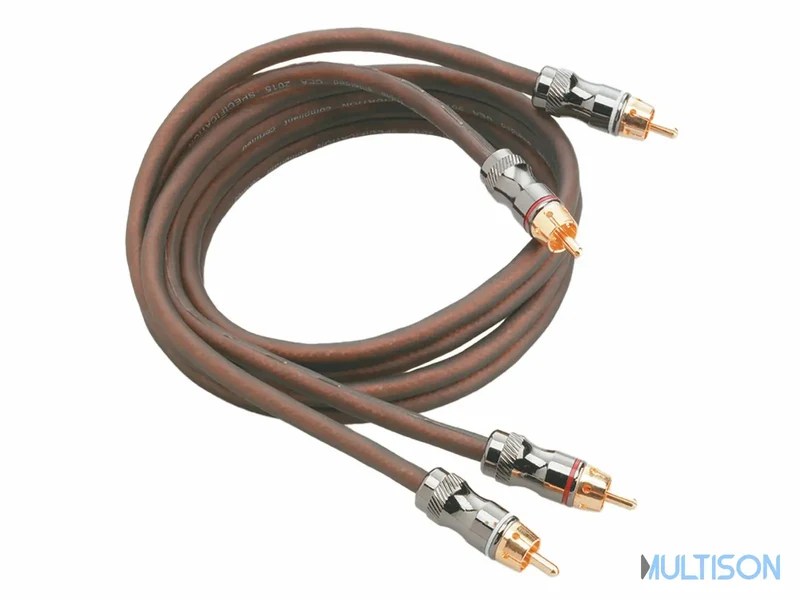 Focal ER1 - Câble RCA stéréo haute performance 1 mètre OFC