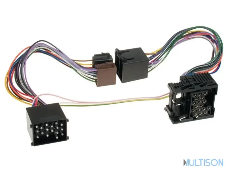 MUSWAY MPK18 – Adaptateur ISO BMW spécifique pour Amplificateurs M4+/M6
