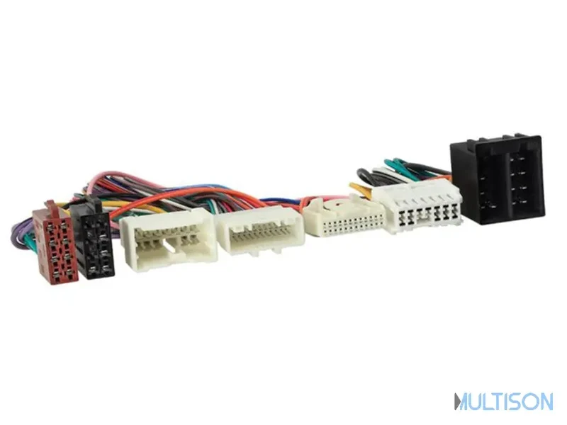 MUSWAY MPK12 – Adaptateur ISO Renault pour Amplificateurs M4+/M6