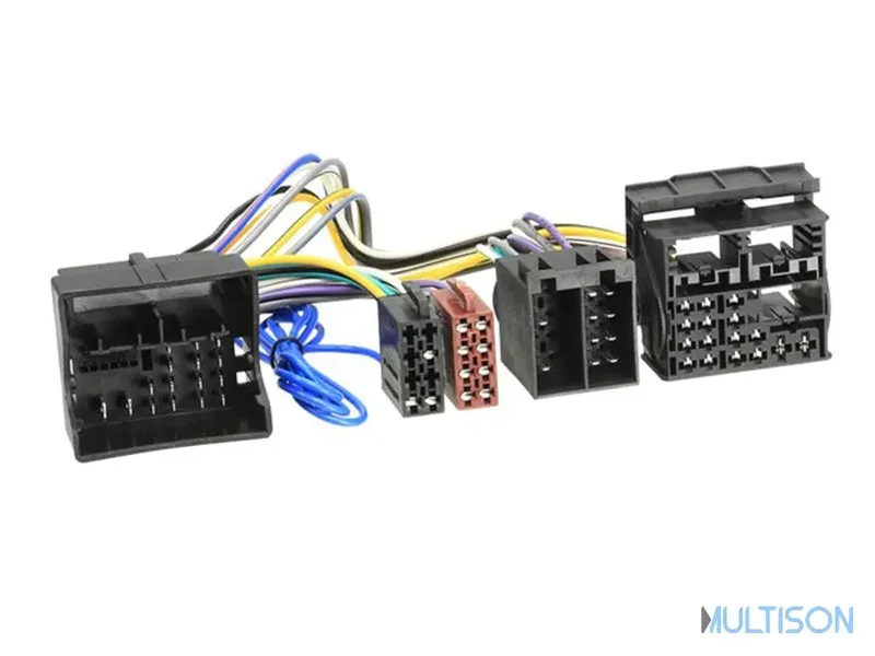 MUSWAY MPK5 – Adaptateur ISO VW spécifique pour Amplificateurs M4+/M6