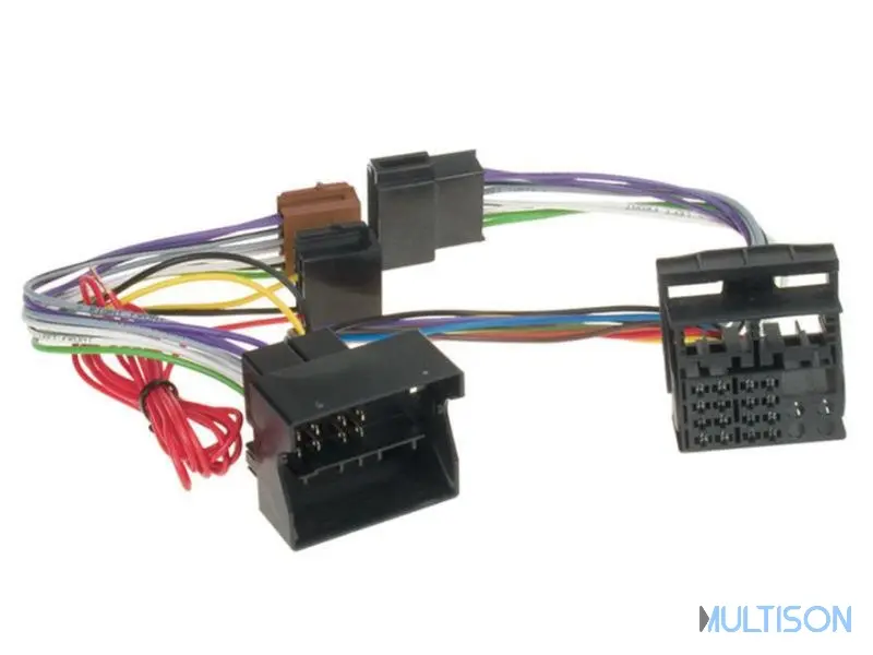 MUSWAY MPK1 – Adaptateur ISO Véhicule spécifique pour Amplificateurs M4+/M6