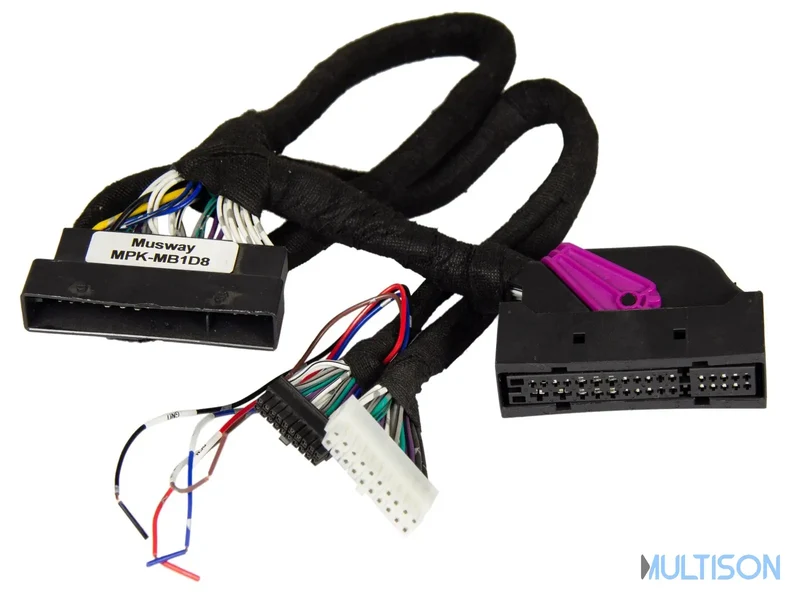 MUSWAY MPK-MB1D8 – Adaptateur Mercedes Burmester Sound Musway D8