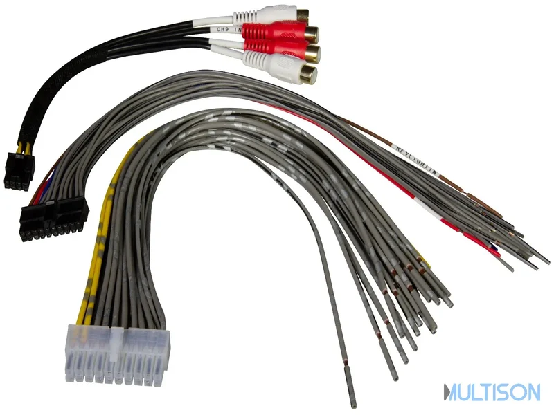 MUSWAY MPK-OWD8 – Adaptateur avec Fils pour Amplificateur D8
