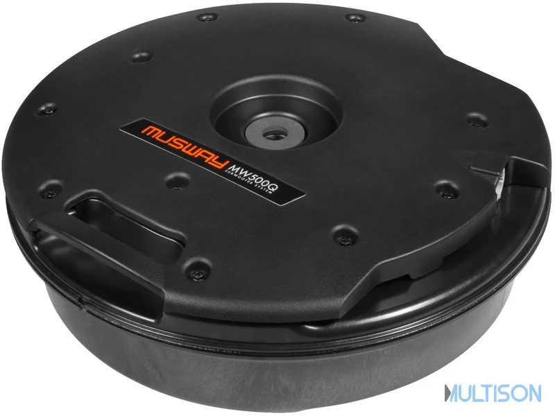 MUSWAY MW500Q – Caisson roue de secours avec 2 subwoofers de 13 cm