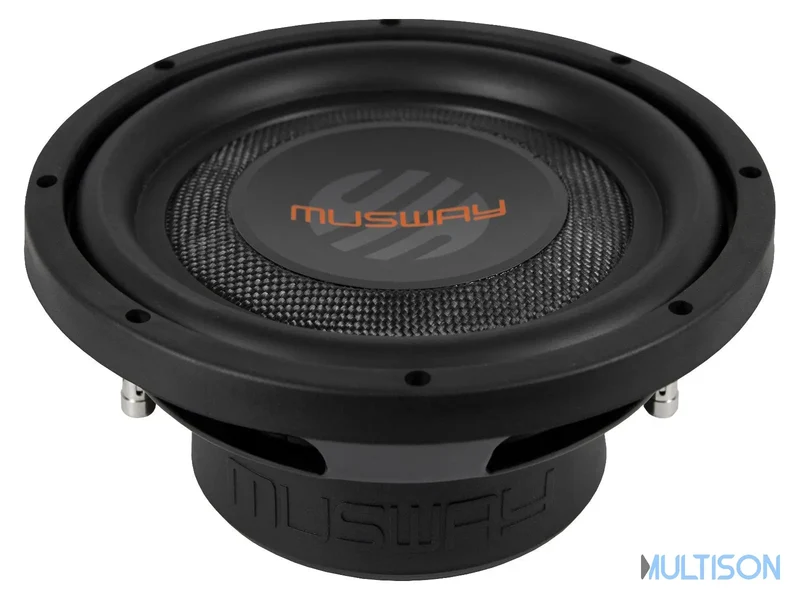 MUSWAY MWS1044 – Subwoofer plat 25 cm (10") 300 Watts RMS