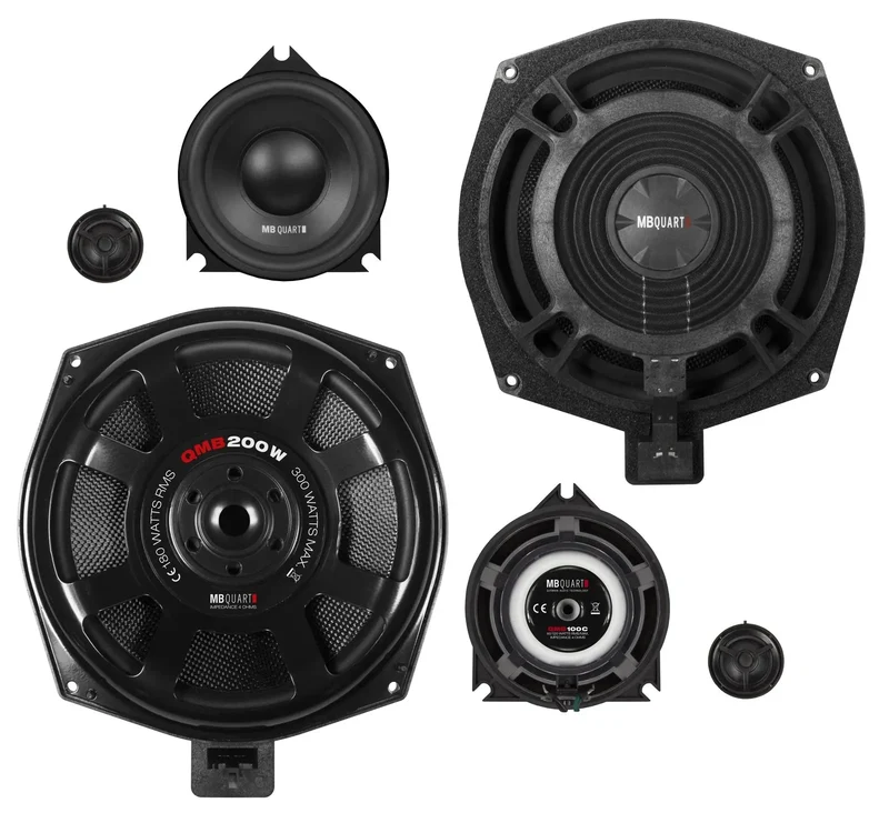 MB QUART QMB200C - Kit 3 Voies Spécifique BMW E/F/G & MINI R