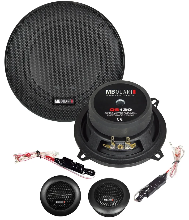 MB QUART QS130 - Système Composant 2 Voies 13 Cm 80 Watts RMS