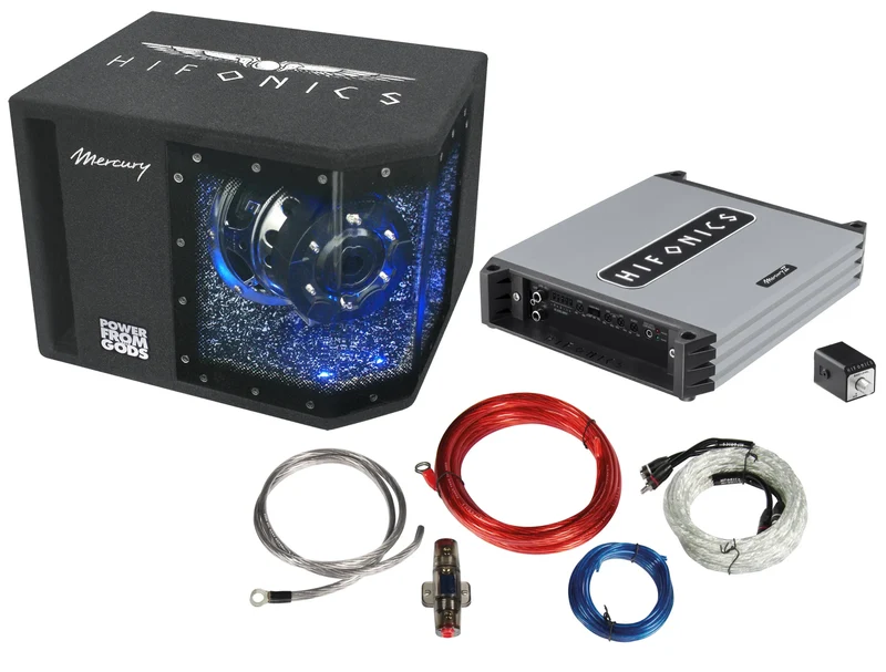 HIFONICS MBP1000.2 - Pack Subwoofer & Amplificateur 2 Canaux