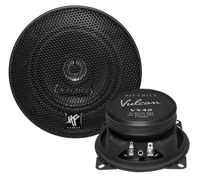 HIFONICS VX42 - Haut-parleurs Coaxiaux 10 cm 50 Watts RMS